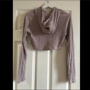 Super soft gymshark cropped sweater